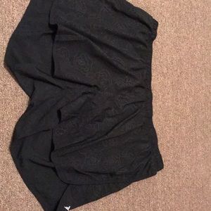 XXL black active wear shorts